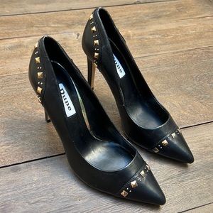 NEW Dune Black Studded Heels